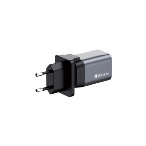 Incarcator Verbatim, 35W, EU/UK/US, Quick Charge 3.0, NM/ 32200, Negru - Img 1