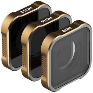Lentila GoPro PolarPro ND 3-Pack 8/16/32, compatibil cu Hero11 / Hero10 / Hero9, NMAPPRO-005, Auriu - Img 1
