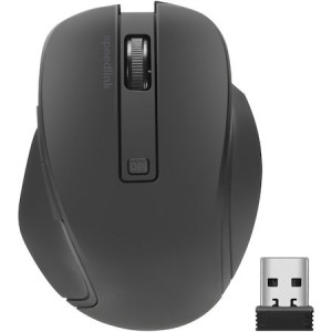 Mouse optic wireless SpeedLink Calado Silent, 1.600 DPI, 5 butoane, nano USB, Negru