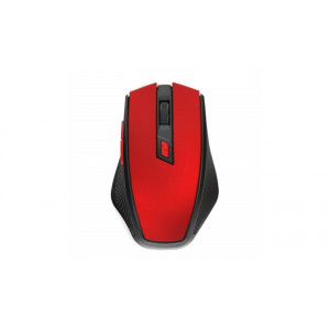 Mouse wireless Omega NMOM08WR, 1600 dpi, 2.0, 2,4 GHz, Rosu - Img 1