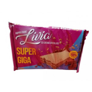 Napolitana cu crema de ciocolata Livia 80g, NM25790