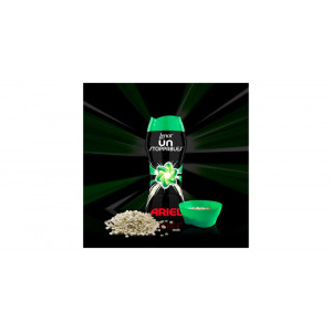 Perle parfumate Lenor Unstoppables cu parfum Ariel, 210 g, Verde/Negru - Img 4