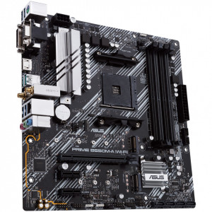 Placa de baza Asus AAM4, B550, DUAL M.2, HDMI, AURA MB, NM/ PRIME B550M-A, Negru - Img 5