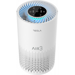 Purificator de aer Tesla Air TAPA3, filtru HEPA + carbon activ, senzor calitate aer, Wi-Fi, CADR 200 m3/h, NM/ TAPA3, Alb - Img 1