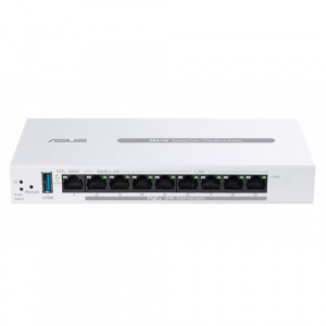 Router Asus Expert WiFI, 8 porturi PoE+ ,123 W, NM/ EBG19P, Alb - Img 1
