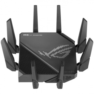 Router Gaming Asus, ROG Rapture AX11000, tri-band, quad-core 2.0GHz CPU, 256MB/1GB, NM/ GT-AX11000 PRO, Negru - Img 3