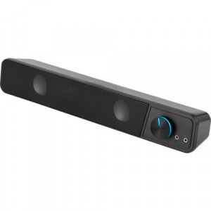 Soundbar 2.0 Speedlink BRIO Stereo, 12 W, 80Hz-18KHz, Negru - Img 2