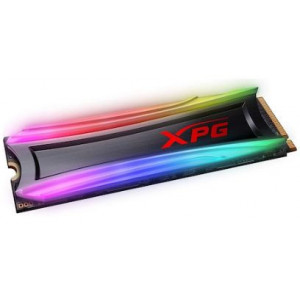 SSD ADATA SPECTRIX S40G, 2 TB, RGB, NVMe, NM/ AS40G-2TT-C, Negru - Img 2