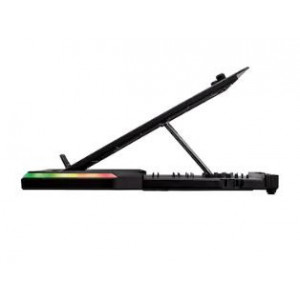 Stand ajustabil pentru laptop gaming SureFire Protus X1, iluminare RGB, NM/ 48842, Negru - Img 5