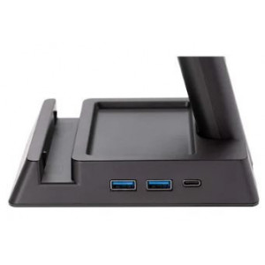 Stand pentru casti gaming SureFire Vinson N2, iluminare RGB, 2 porturi USB, NM/ 48847, Negru - Img 4