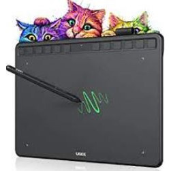 Tableta grafica UGEE Pen Tablet, 10 x 6.27 suprafata activa, 5080 LPI, NM/ S1060, Negru