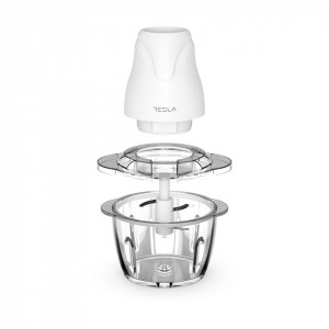 Tocator Tesla 400W, 1L, 4 lame, curatare usoara, NM/ FC302W, Alb - Img 4