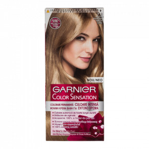 Vopsea de par permanenta cu amoniac Garnier Color Sensation 7.0 Blond Opal Delicat, 110 ml