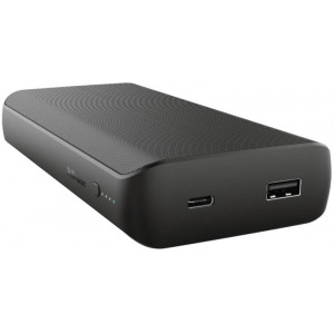 Baterie externa pentru laptop Trust Laro 65 W, 20000 mAh, 2 x USB, NM/ 23892, Negru