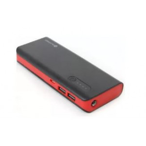 Baterie externa Platinet 8000 mAh Polimer, 2 x porturi USB, 350 g, NM/ PMPB8PR, Negru/Rosu