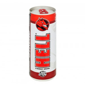 Bautura energizanta Hell cu aroma de struguri rosii 250ml, NM23478