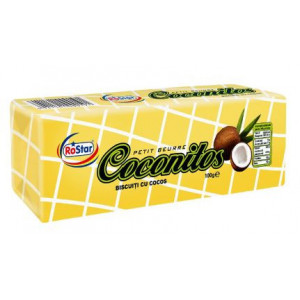 Biscuiti cu cocos Rostar Coconitos 100g, NM22909