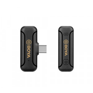 Boya BY-WM3T2-U1 Digital True-Wireless Microphone, USB Type-C Mobiles (2.4 GHz) - Img 1