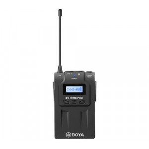 Boya BY-WM8 PRO-K2 Linie Wireless UHF cu Microfon Lavaliera (TX+TX+RX) - Img 3