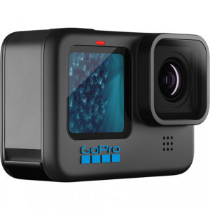 Bundle camera de actiune GoPro Hero11 Black MINI, 5.3K 60 FPS, Chesty, Handler, adeziv, NM/ CHDSF-111-CN, Negru - Img 4