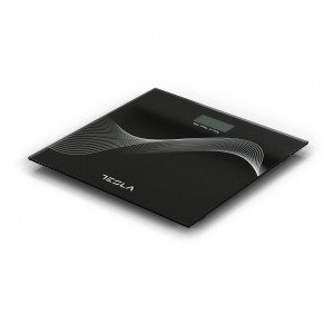 Cantar corporal Tesla NM/BS102B, 180kg, oprire automata, 23x30x30cm, Negru - Img 3