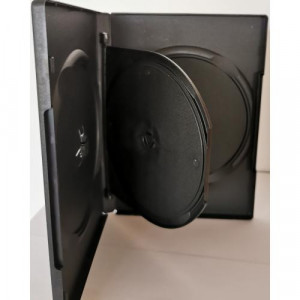 CARCASA 3 DVD NEAGRA
