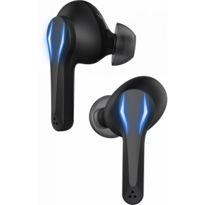 Casti in-ear wireless SpeedLink Vivas gaming, stereo, 500 mAh, iluminare LED, Negru - Img 2