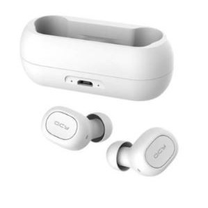 Casti wireless QCY T1C, operare tactila, rezistenta la apa IPX4, NM/ T1C_W, Alb - Img 3