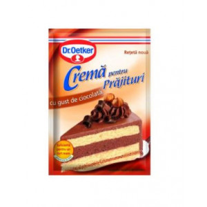 Crema de prajituri cu gust de ciocolata Dr. Oetker 55g, NM25912
