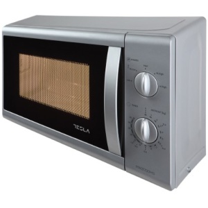 Cuptor cu microunde Tesla 20L, 700W, mecanic, functie dezghetare, NM/ MW2030MS, Argintiu - Img 2