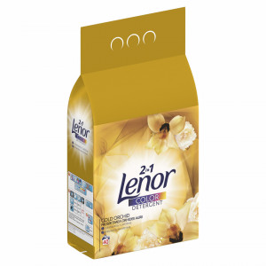 Detergent automat pudra Lenor Gold Orchid, 40 spalari, 4 kg, Galben
