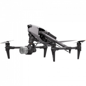 Drona DJI Inspire 3, 8K UHD, dual camera FPV, 1 TB SSD, autonomie 28 minute, NM/ CP.IN.00000024.01, Negru - Img 3