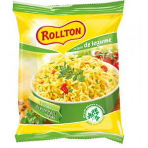 Fidea instant cu gust de legume Rollton 5 x 60g, NM22442