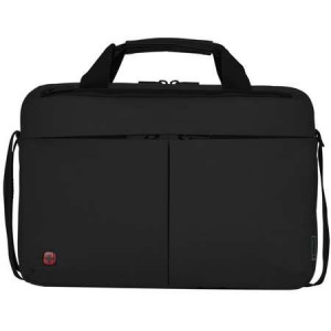 Geanta laptop Wenger Format NM 601079, 14", Slimcase, Negru - Img 5
