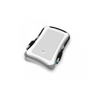 Hard Disk portabil Silicon Power Armor A30 1 TB, USB 3.1, 2.5 inch, anti-shock, NM/ SP010TBPHDA30S3W, Alb