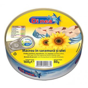 Macrou in saramura si ulei Di Nea 160g, NM26710