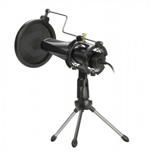 Microfon streaming SpeedLink Audis, 50Hz - 16kHz, omnidirectional, NM/ SL-800012-BK, Negru - Img 3