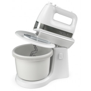 Mixer cu bol Tesla NM/MX505WXB, 500W, bol 3.2 L, 5 viteze, turbo, Alb - Img 2