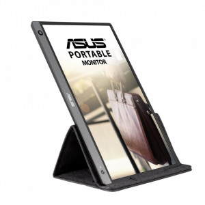 Monitor Asus portabil ZenScreen 15.6", IPS, USB Type-C, Micro-HDMI, Flicker Free, Full HD, NM/ MB16AH, Gri - Img 7