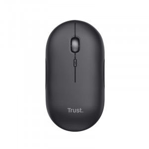 Mouse optic reincarcabil wireless Trust Puck WRL, 2.4 GHz, bluetooth, NM/ 24059, Negru - Img 1