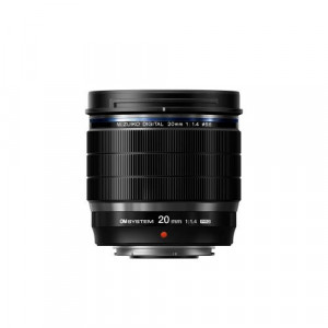 Obiectiv Olympus System M.Zuiko Digital ED 20mm F/1.4 PRO, Negru - Img 2