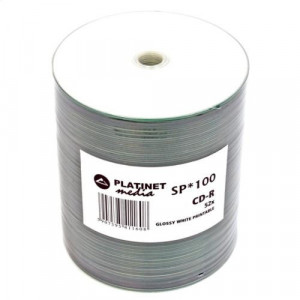 OMEGA CD-R 700MB 52X WHITE FF INK PRINT SP100