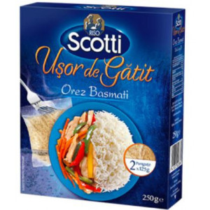 Orez usor de gatit Basmati Riso Scotti 250g, NM25923