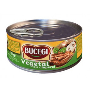 Pate vegetal cu ciuperci Bucegi 150g, NM26731