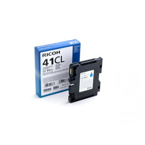 Ricoh Cyan Gel Low Yield GC 41CL (600 prints)