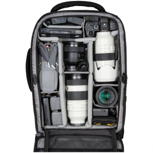 Rucsac tip troller cu husa de ploaie Vanguard, destinat pentru aparat foto/laptop, NM/ VEO SELECT59T BK, Negru - Img 3