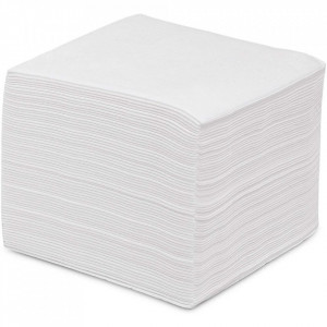 Servetele de masa Alint Practic, 1 strat, 24 x 24 cm, 90 buc, Alb - Img 2