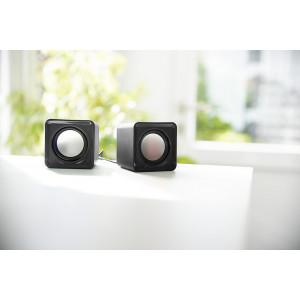 Set boxe compacte SpeedLink Twoxo, NM/SL-810004-BK, USB, 2.0, 2 x 2.5 W, 5 W RMS, Negru - Img 2