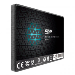 Solid State Drive SSD Silicon Power S55, 120 GB, 2.5 inch, SATA III, 6 GB/s, NM/ SP120GBSS3S55S25, Negru - Img 2