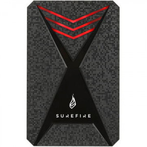 SSD extern gaming Verbatim Surefire GX3 1 TB, USB 3.2 Gen 1, NM/ 53684, Negru - Img 1